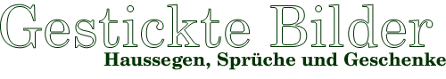 Stickerei Stucke: sonstige Stickereien