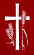 Kreuz mit Ähren