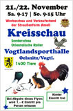 Plakat der RGZ/KTZ Kreisschau Oelsnitz - Grafik mit freundlicher Genemigung von KTZV Oelsnitz